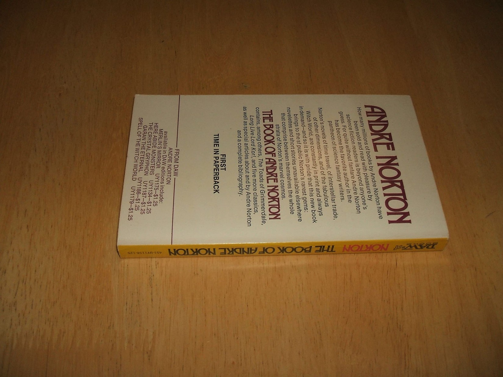 The Book of Andre Norton