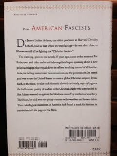 American Fascists The Christian Right And The War On America