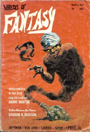 Worlds of Fantasy, 2nd Issue, 1970, Featuring Norton's *Long Live Lord Kor!*