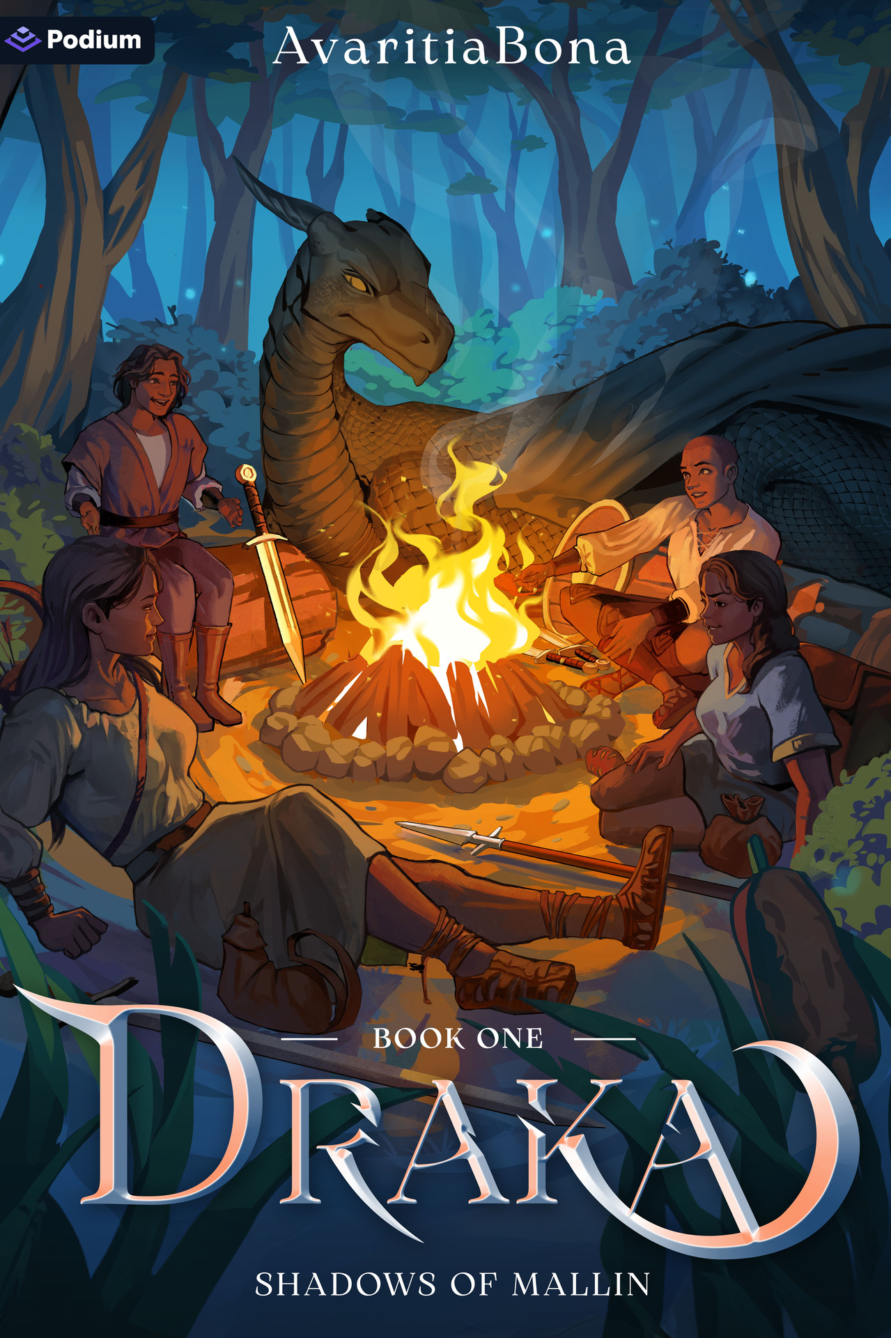 Shadows of Mallin: An Isekai Progression Fantasy (Draka Book 1)