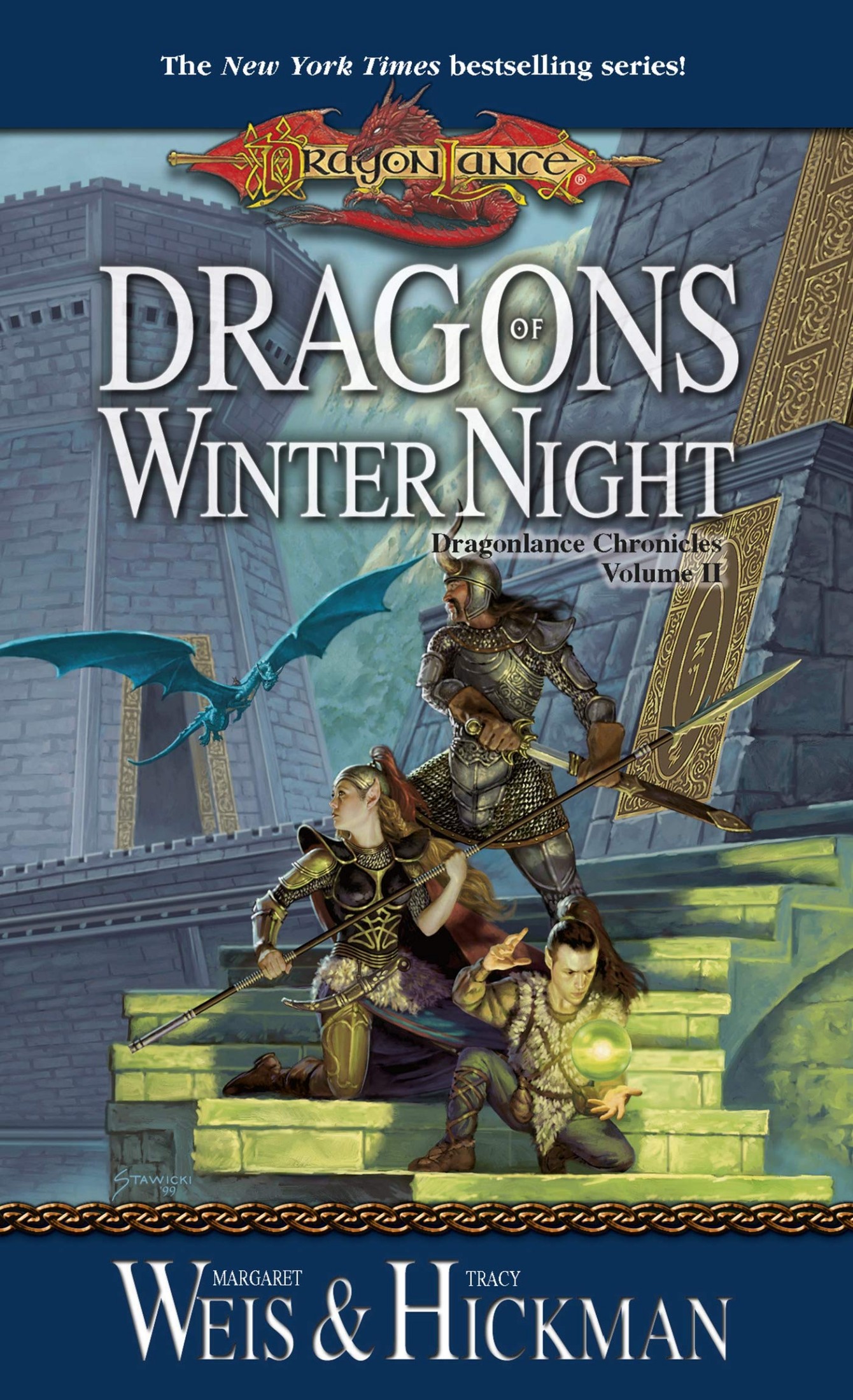 Dragons of Winter Night: 2 (Dragonlance Novel: Dragonlance Chronicles) by Weis, Margaret, Hickman, Tracy (2000) Mass Market Paperback