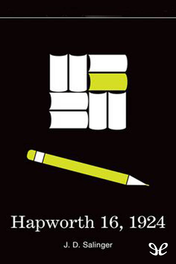 Hapworth 16, 1924