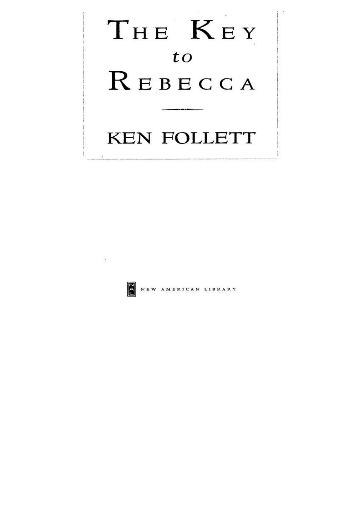 The key to Rebecca