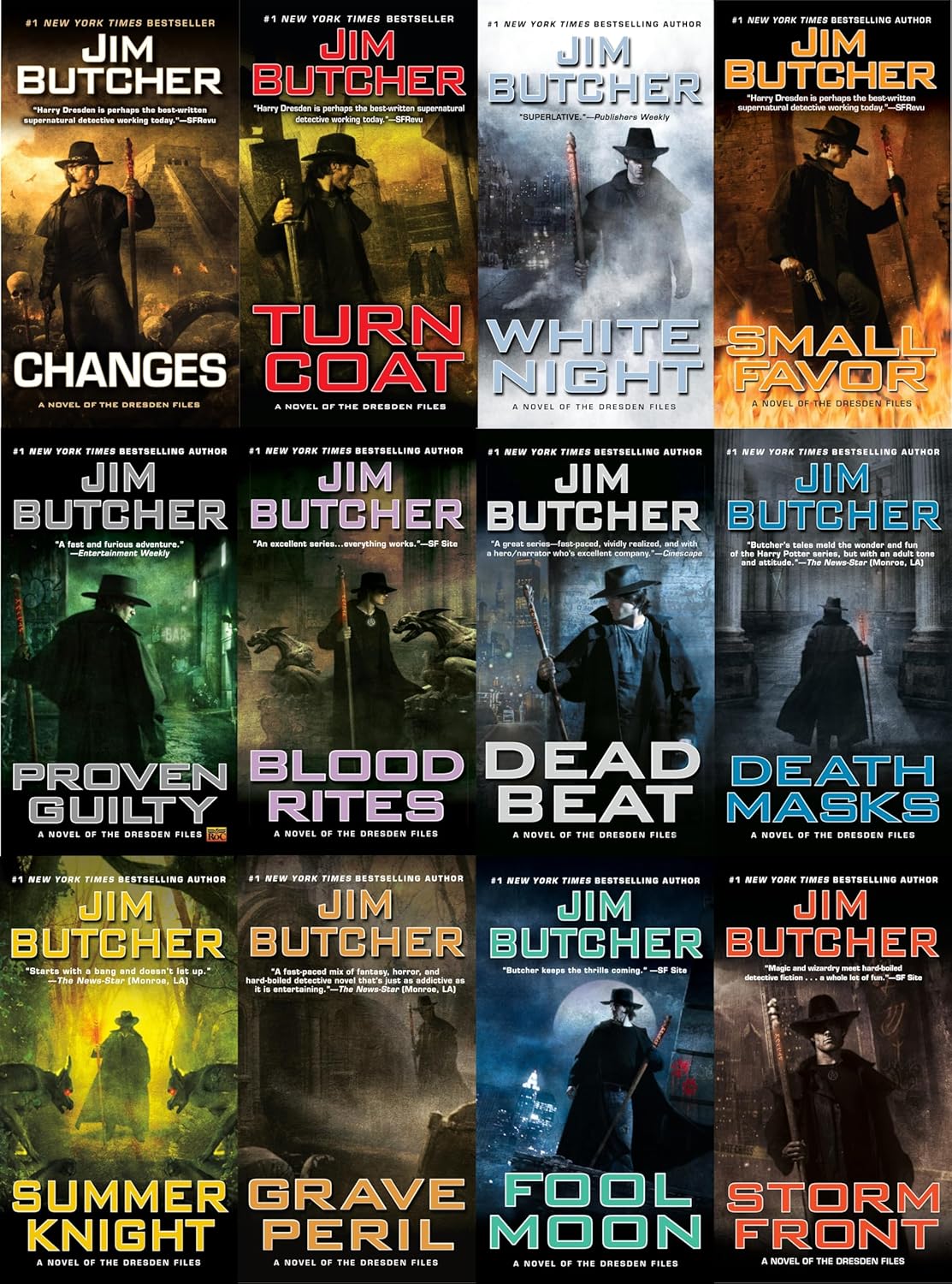 The Dresden Files Book Set
