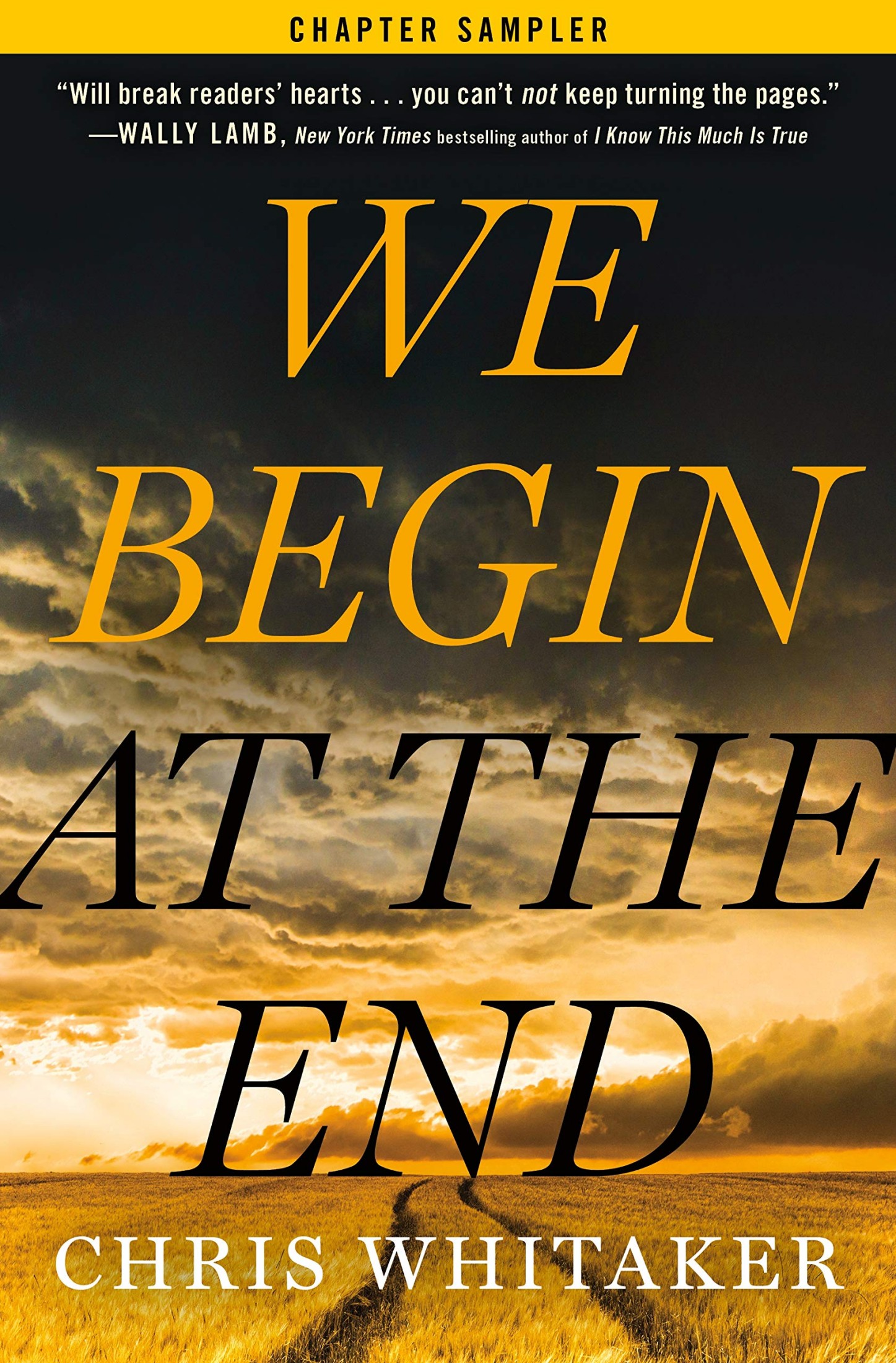 We Begin at the End: Chapter Sampler